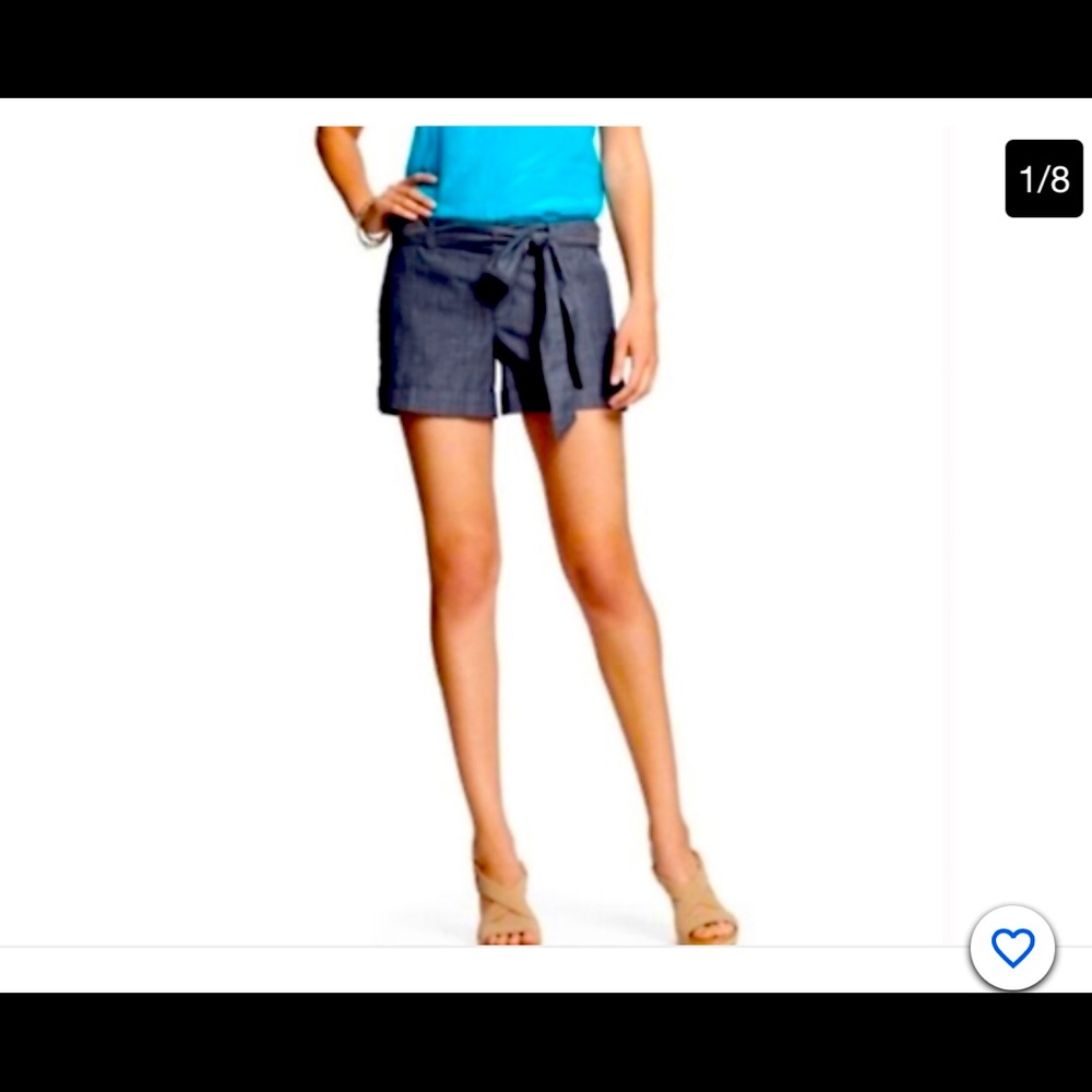 Banana republic cloth denim shorts